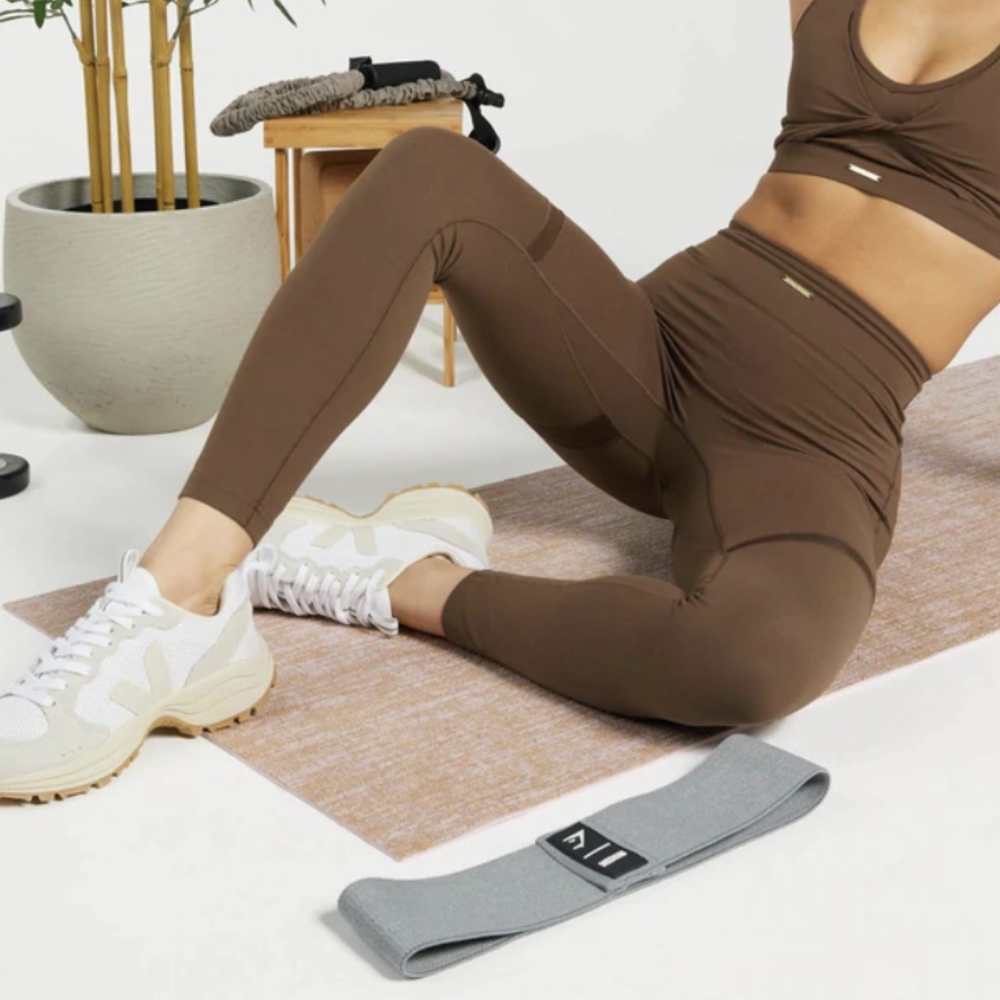 Gymshark Whitney High Rise Leggings - Dandelion Brown, S